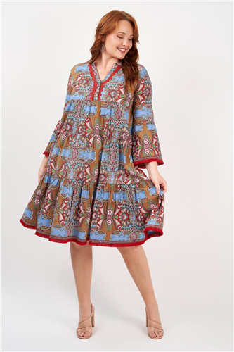 Naudic - Heather Dress Granada Print