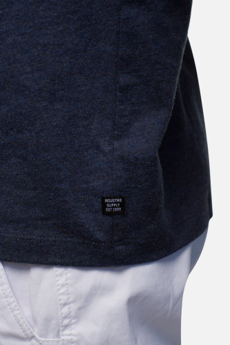 Industrie - The Basic Crew Tee - Navy Marle