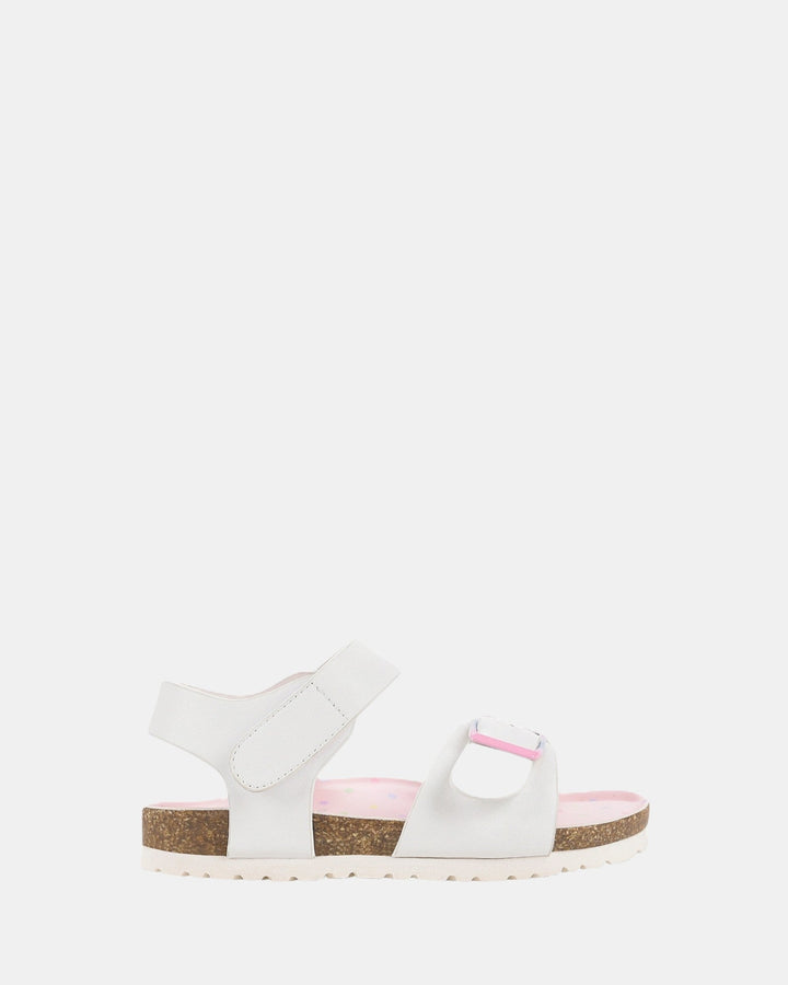 Grosby - Britney Sandals - White/Pink