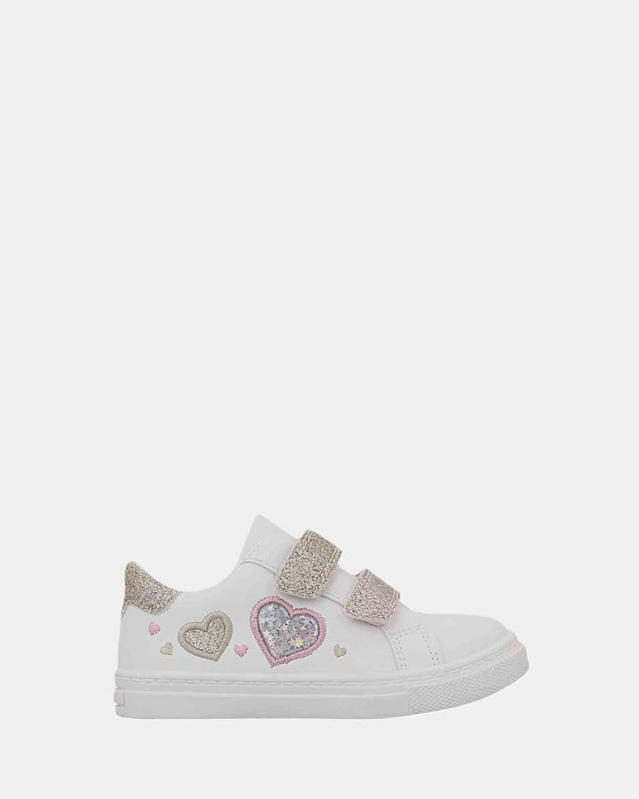 Grosby Nicole Sneakers - White/Gold