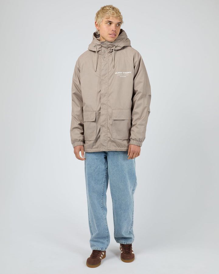 Silent Theory Setback Jacket - Mushroom - view 3