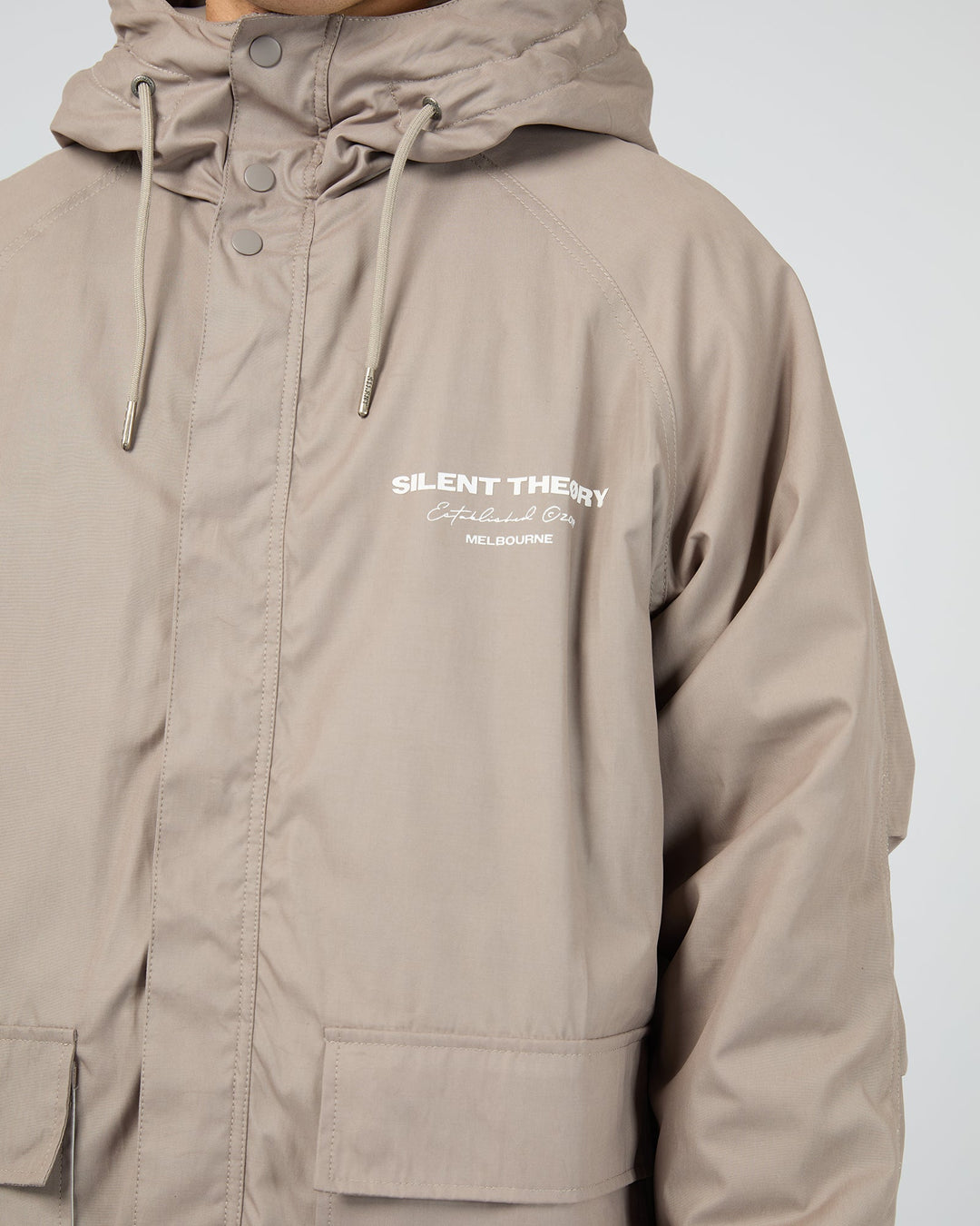 Silent Theory Setback Jacket - Mushroom - view 6