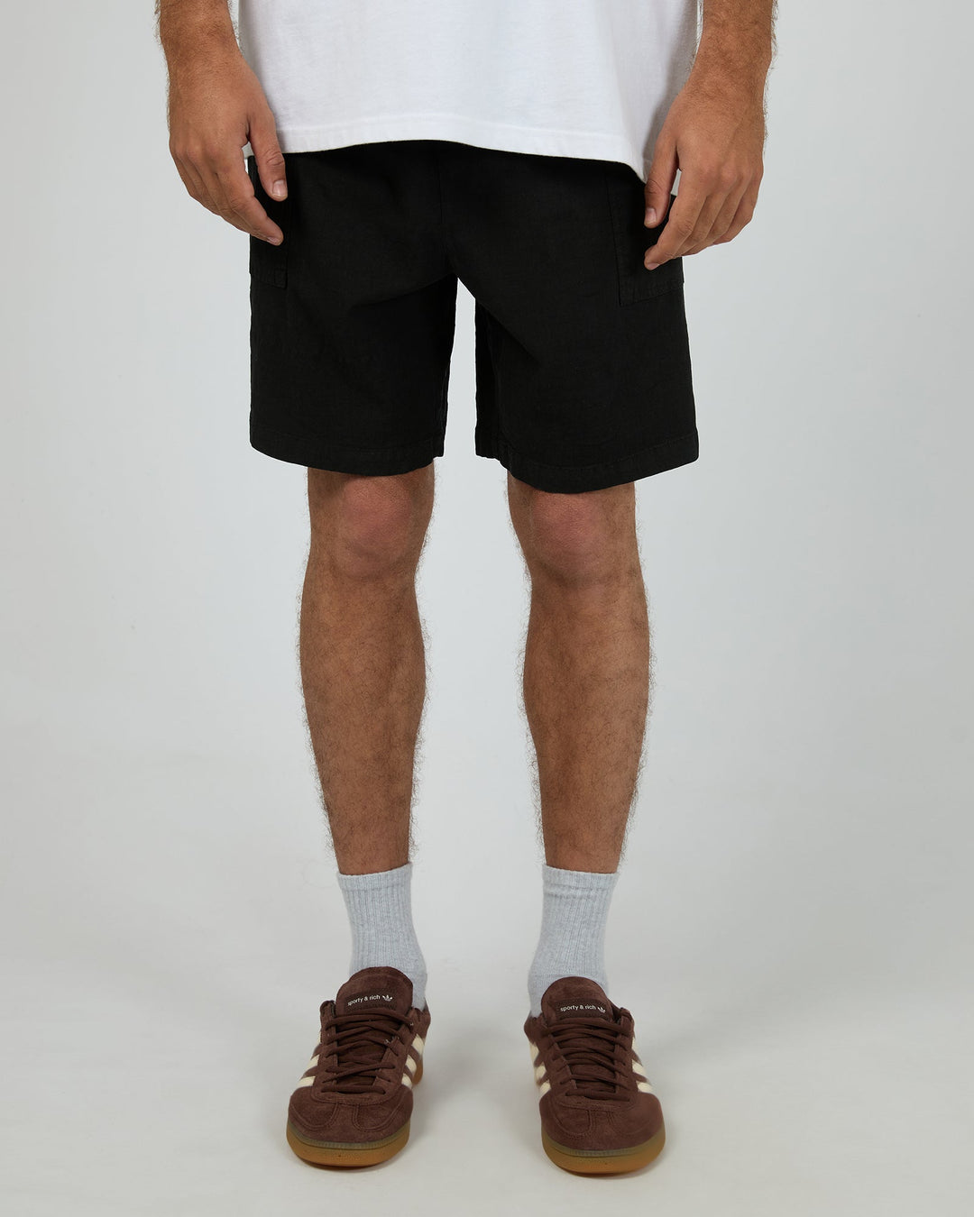 Silent Theory EW Patch Pocket Short - Black