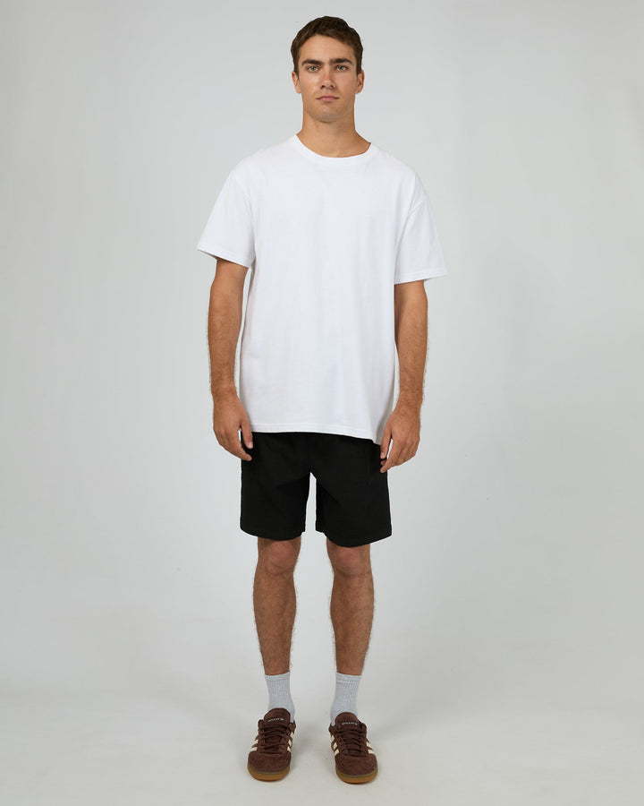 Silent Theory EW Patch Pocket Short - Black - view 2