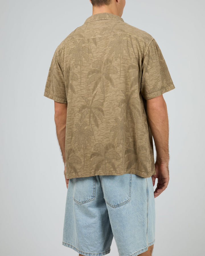 Silent Theory Foliage S/S Shirt - Brown - view 3