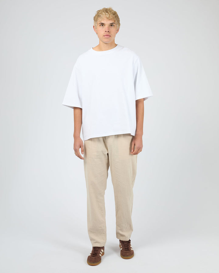 Silent Theory Linen Pant - Tan - view 2