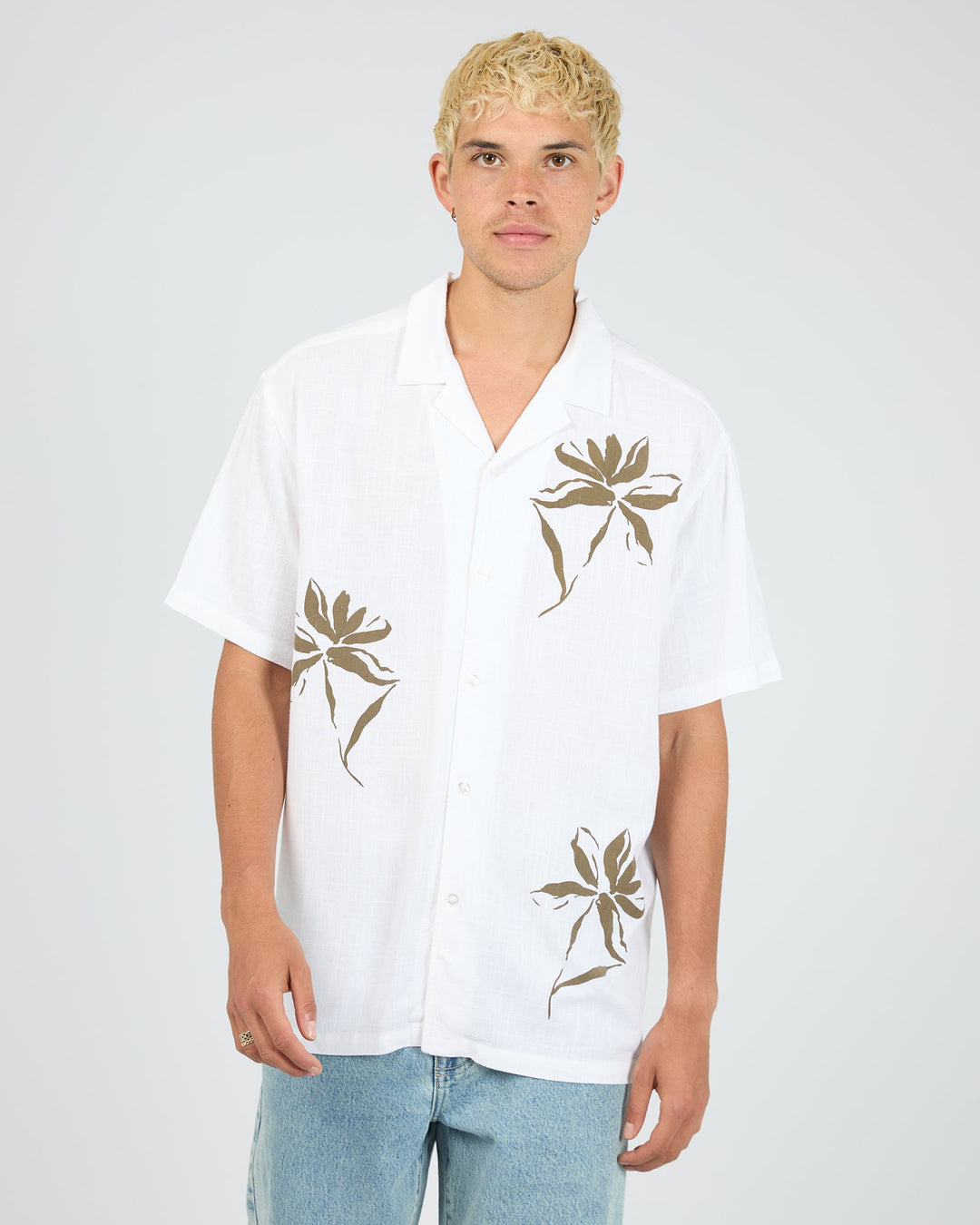 Silent Theory Tropez S/S Shirt - White