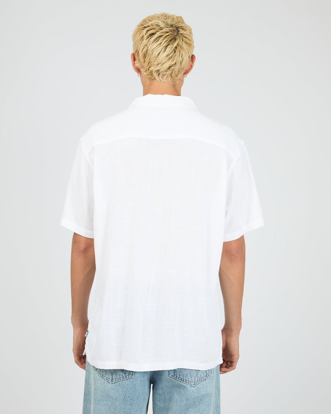 Silent Theory Tropez S/S Shirt - White - view 3