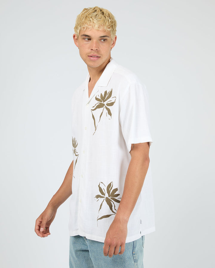 Silent Theory Tropez S/S Shirt - White - view 4