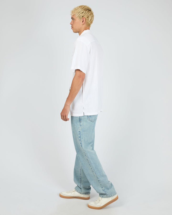 Silent Theory Tropez S/S Shirt - White - view 6