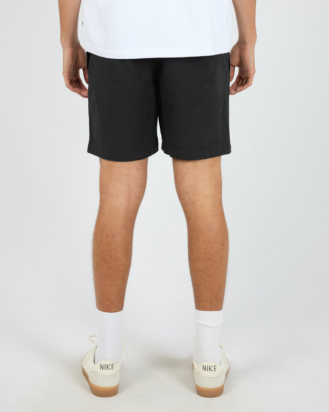 Silent Theory Elastic Waist Short - Black - view 3