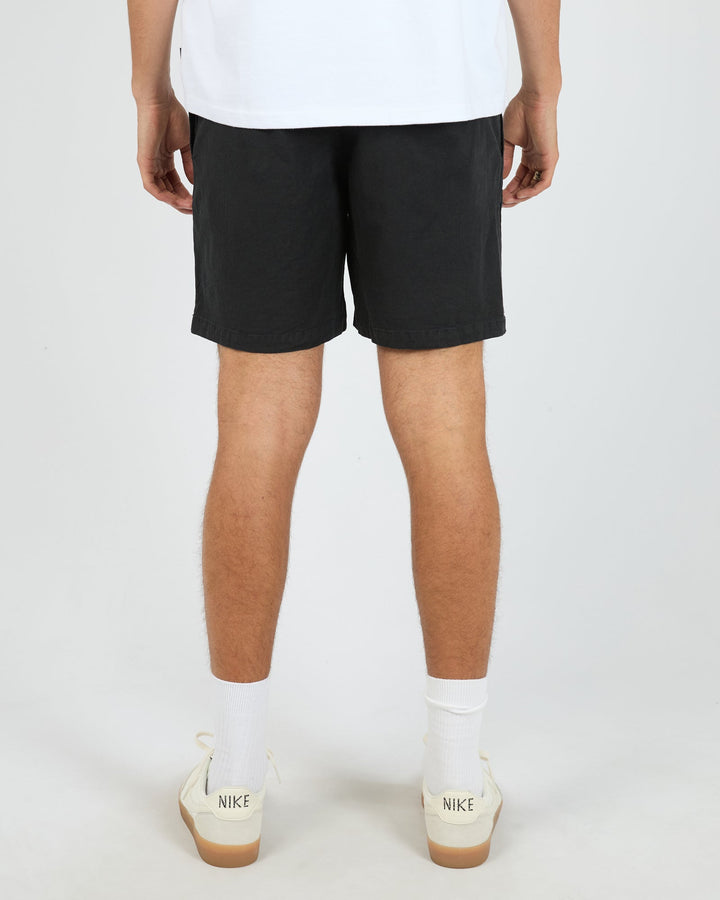Silent Theory Elastic Waist Short - Black - view 3