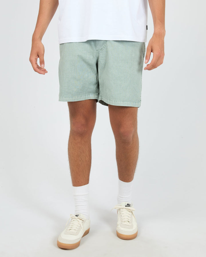 Silent Theory Elastic Waist Short - Green