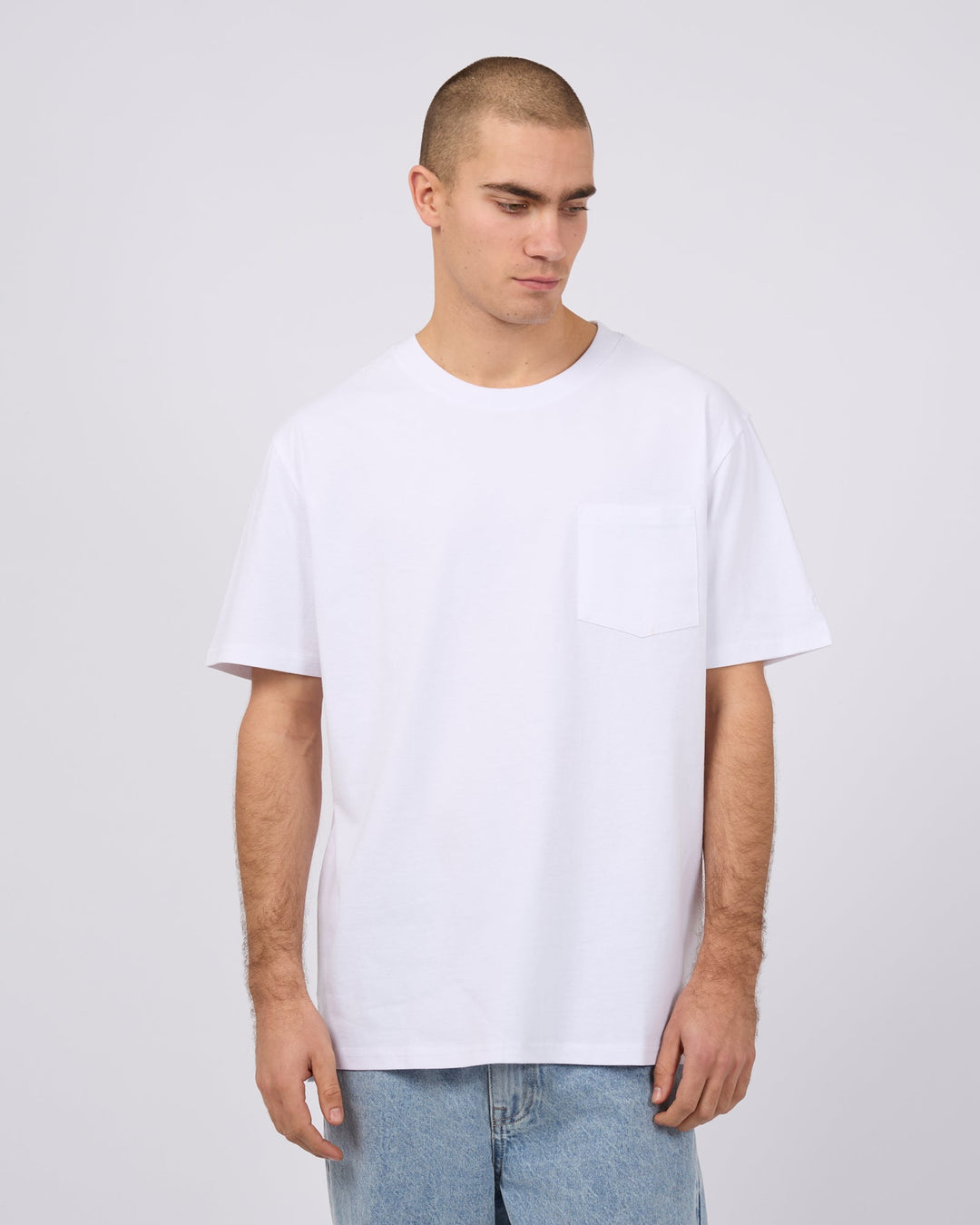 Silent Theory Surplus Pocket Tee - White