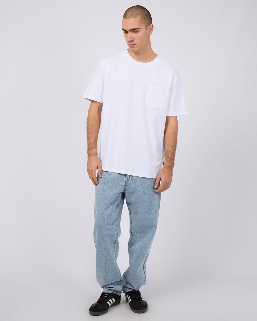 Silent Theory Surplus Pocket Tee - White - view 2