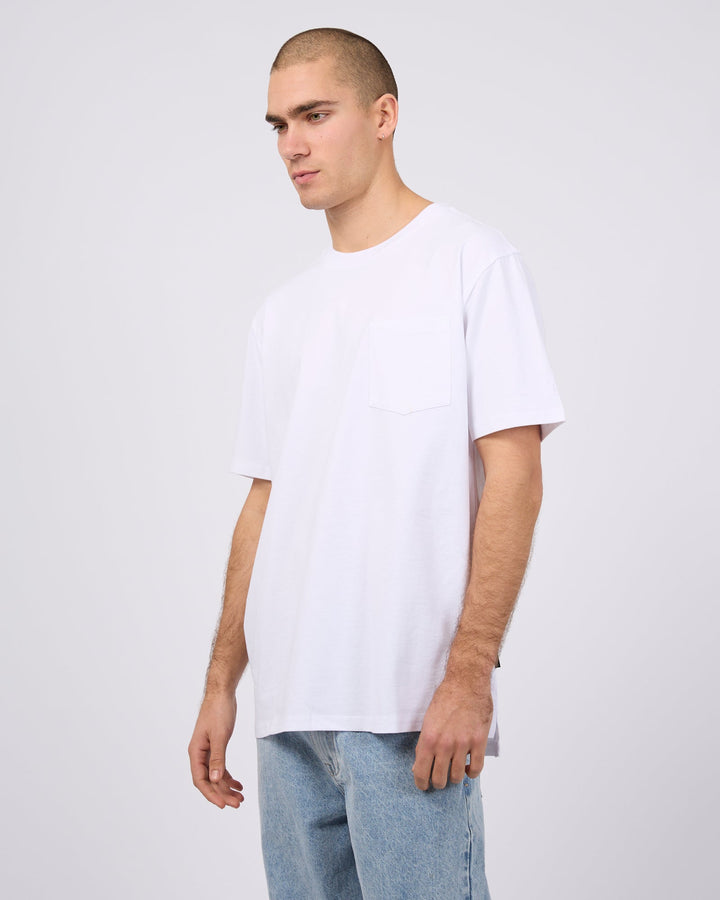 Silent Theory Surplus Pocket Tee - White - view 4