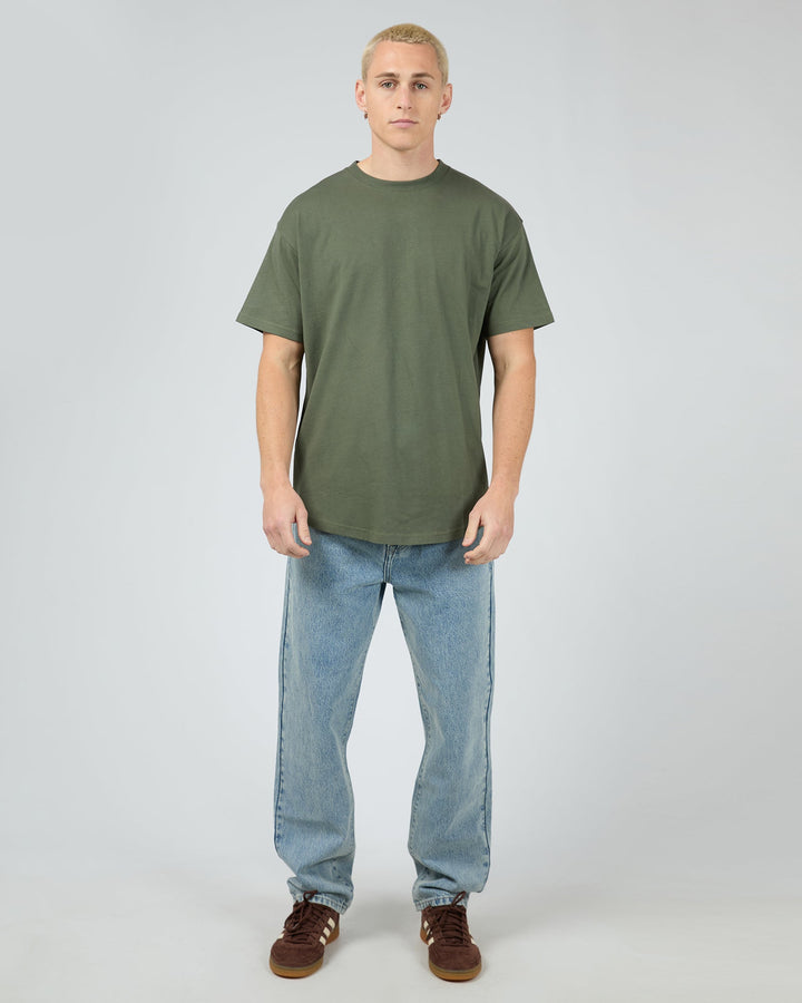 Silent Theory Solid Tail Tee - Khaki - view 2