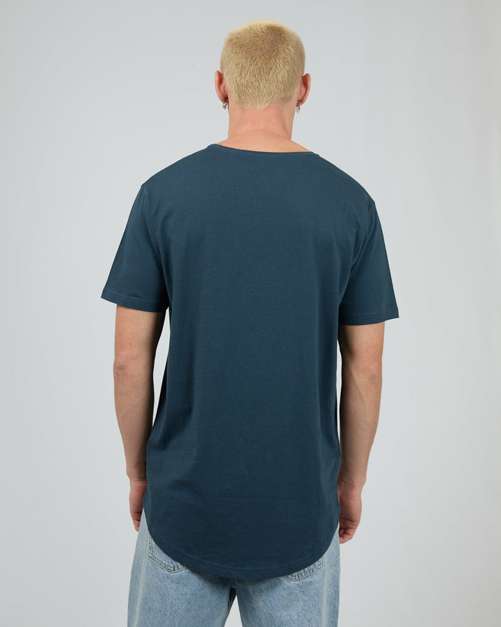 Silent Theory Solid Tail Tee - Navy - view 3