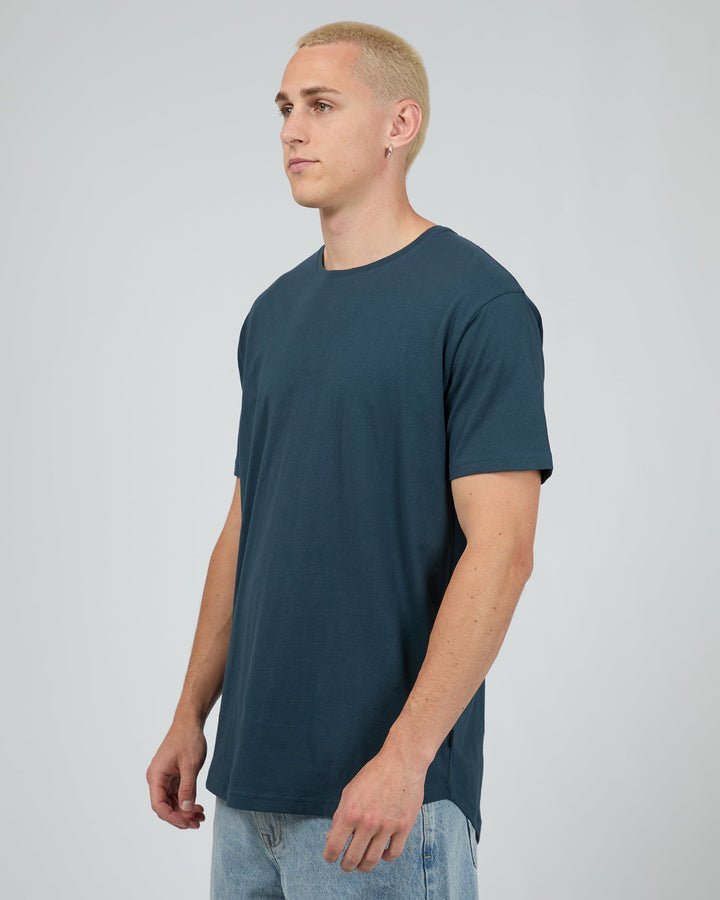 Silent Theory Solid Tail Tee - Navy - view 4