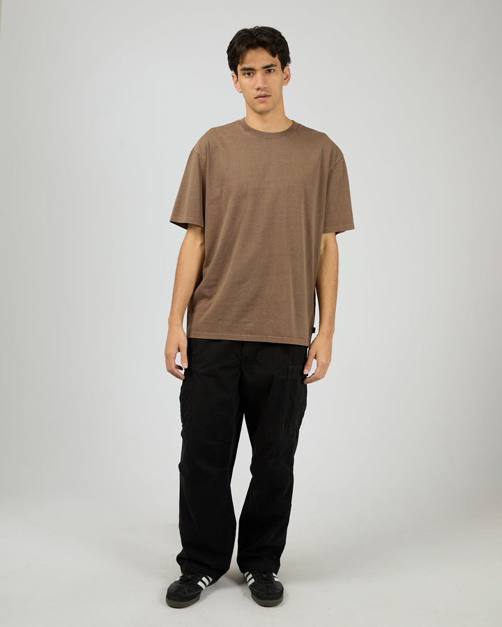 Silent Theory Essential Fit Tee - Mocha - view 2