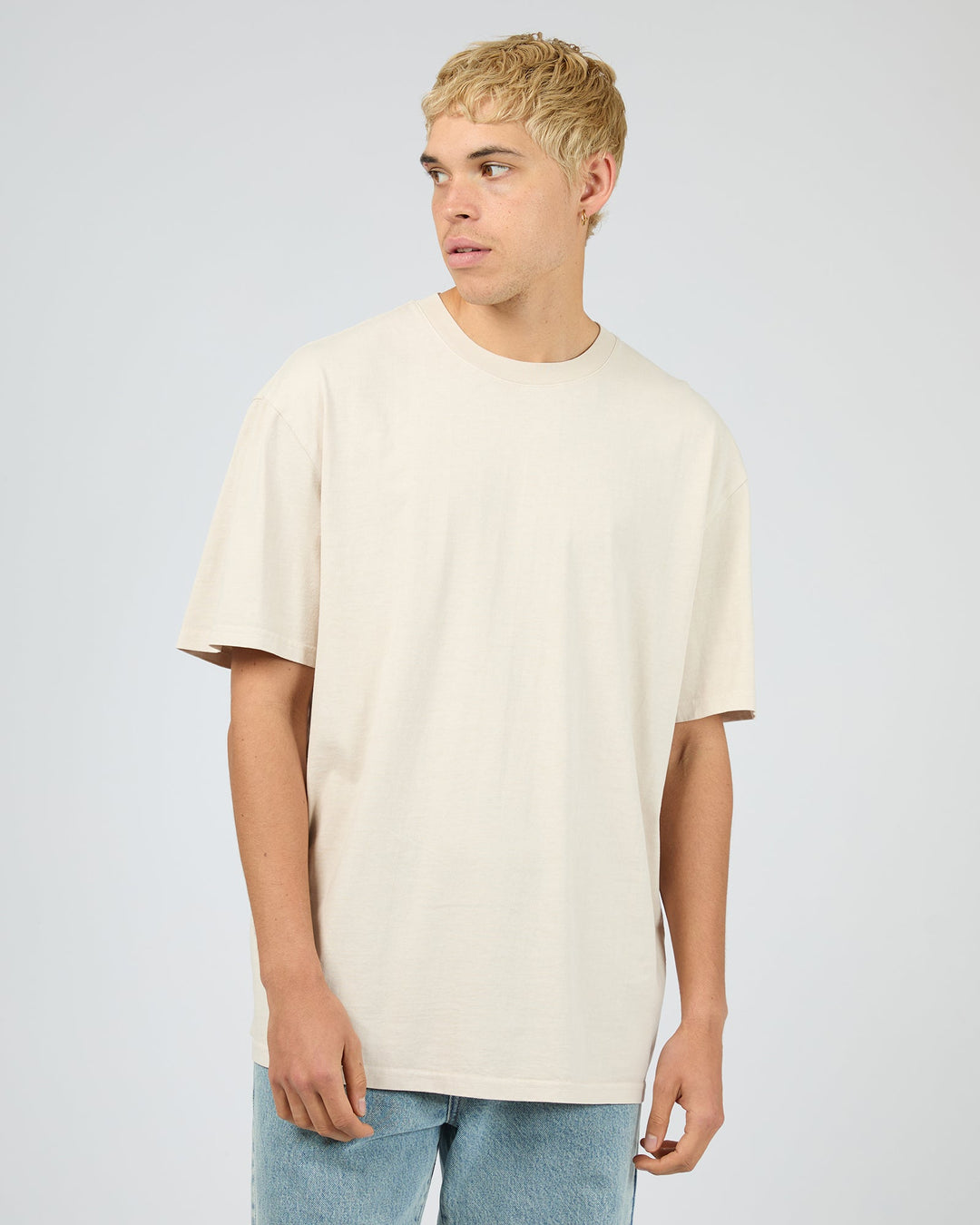 Silent Theory Essential Fit Tee - Natural
