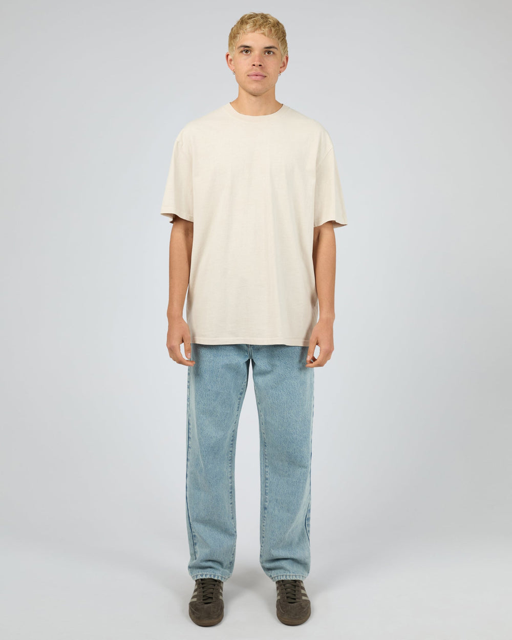 Silent Theory Essential Fit Tee - Natural - view 2