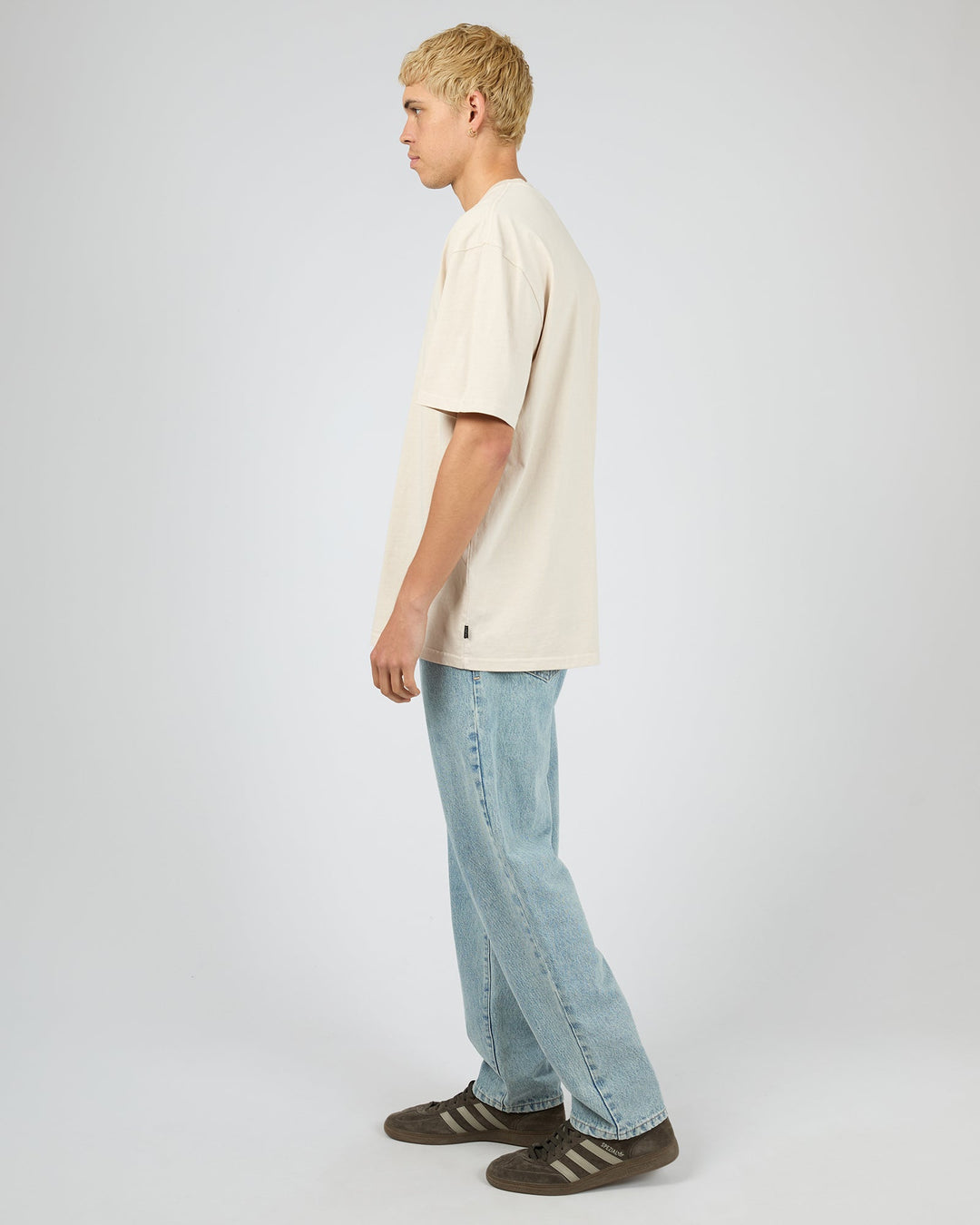 Silent Theory Essential Fit Tee - Natural - view 6