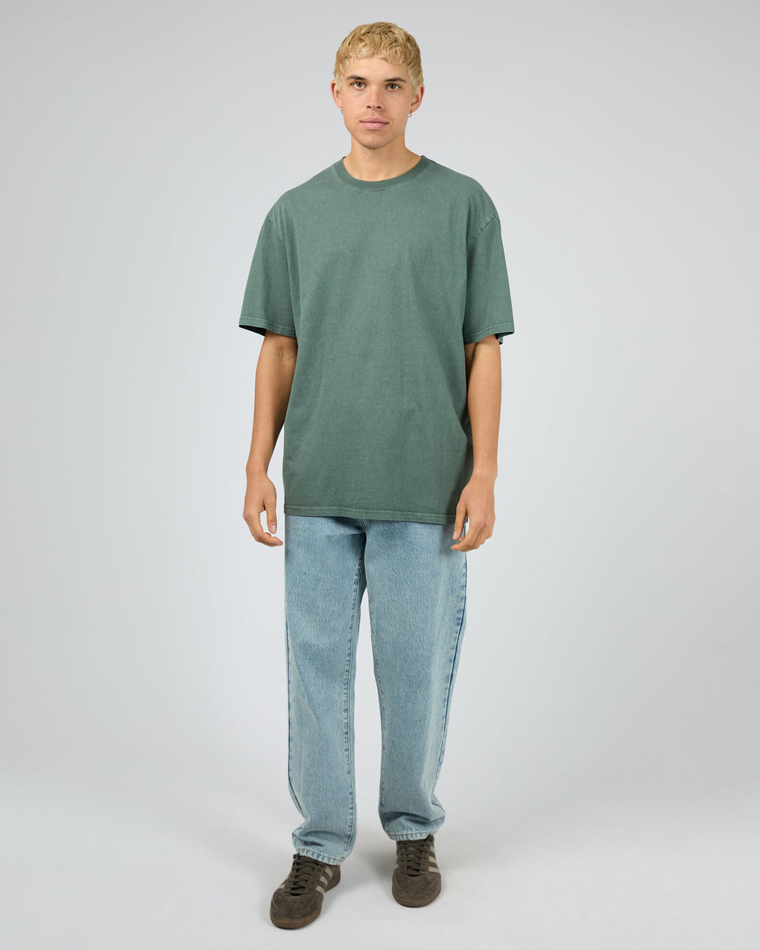 Silent Theory Essential Fit Tee - Pine - view 2