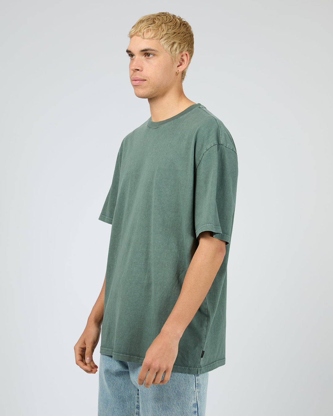 Silent Theory Essential Fit Tee - Pine - view 4