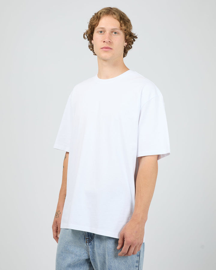 Silent Theory Essential Fit Tee - White - view 4