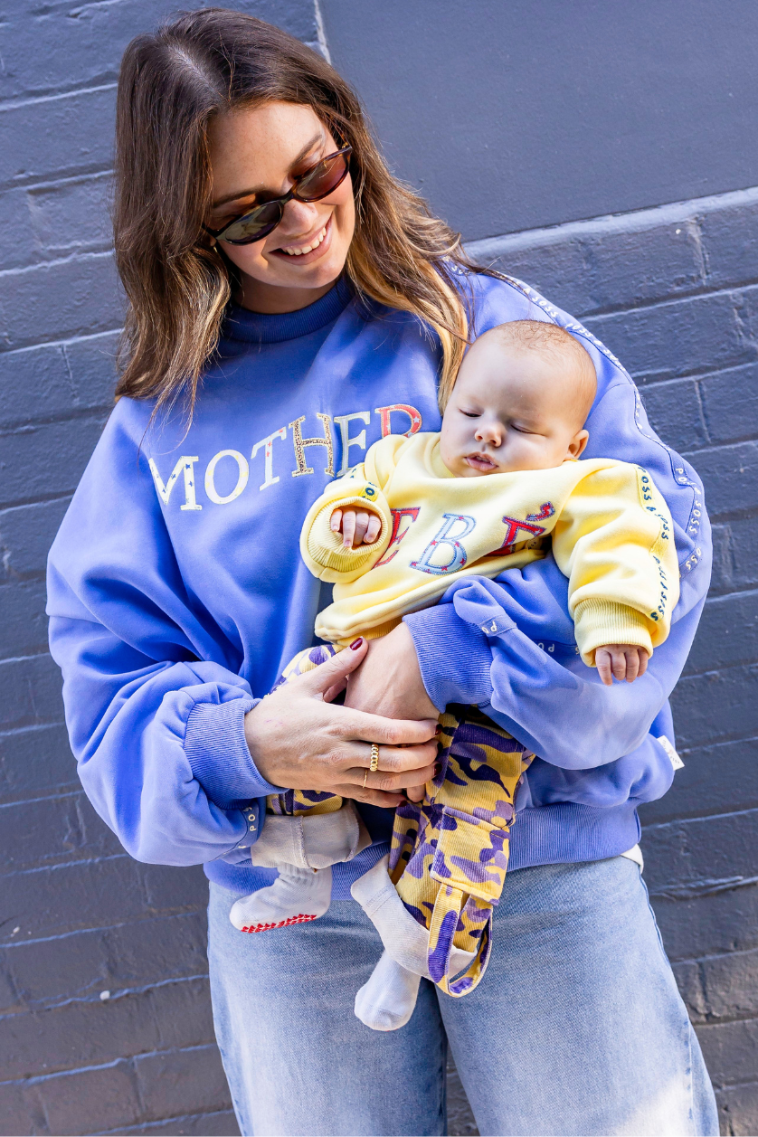 Poss &amp; Soss Mother Jumper, Royal Blue, view 3 of 7