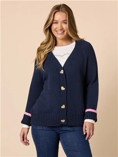 Threadz - Back To Love Cardi - Navy
