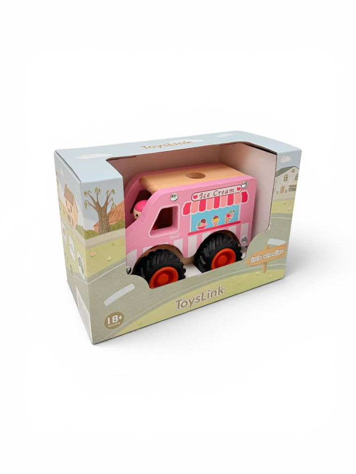ToysLink - Toyslink Wooden Ice Cream Van