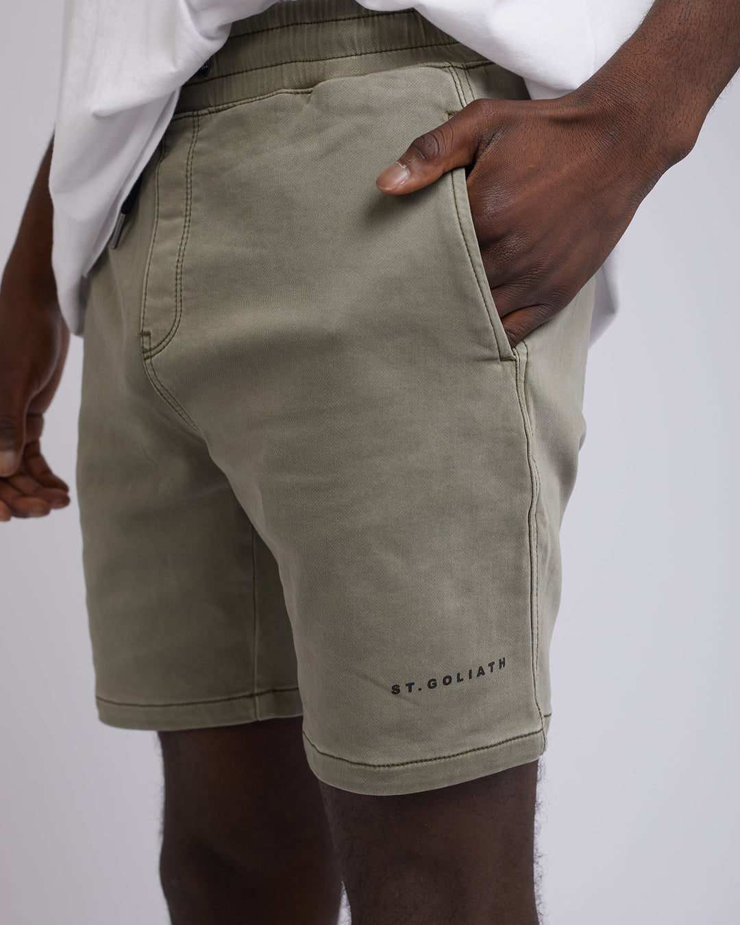 St Goliath Fairhaven Short - Olive - view 5