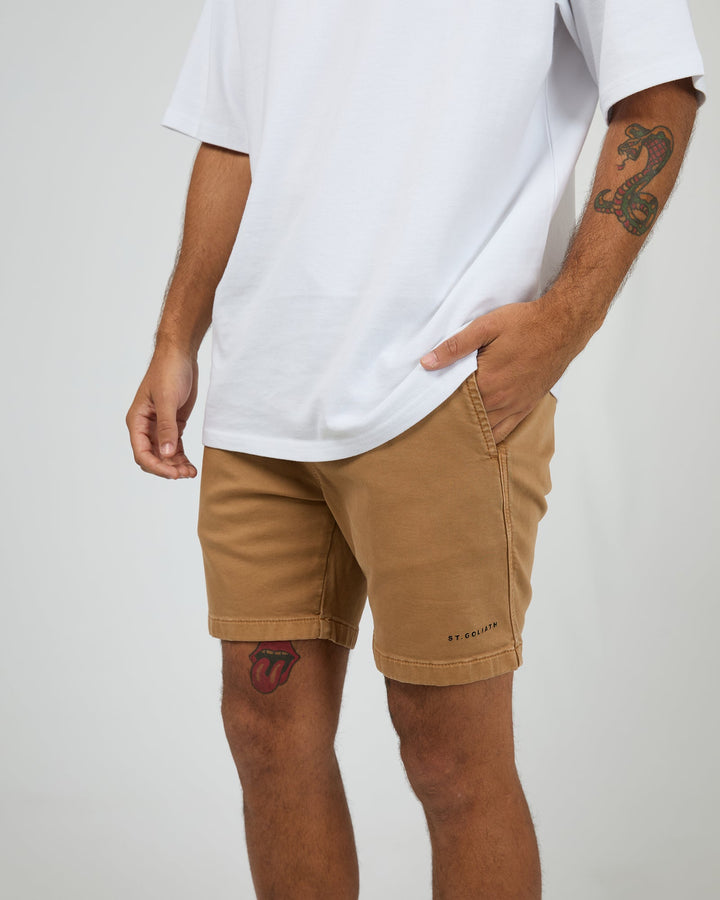 St Goliath Fairhaven Short - Tan - view 5