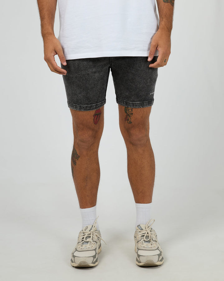 St Goliath Fairhaven EW Hybrid Short - Washed Black