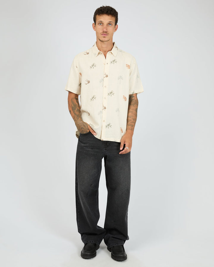St Goliath Market S/S Shirt - Natural - view 2
