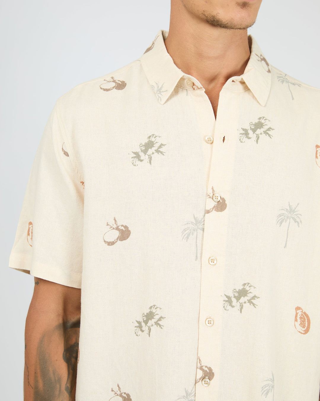 St Goliath Market S/S Shirt - Natural - view 5