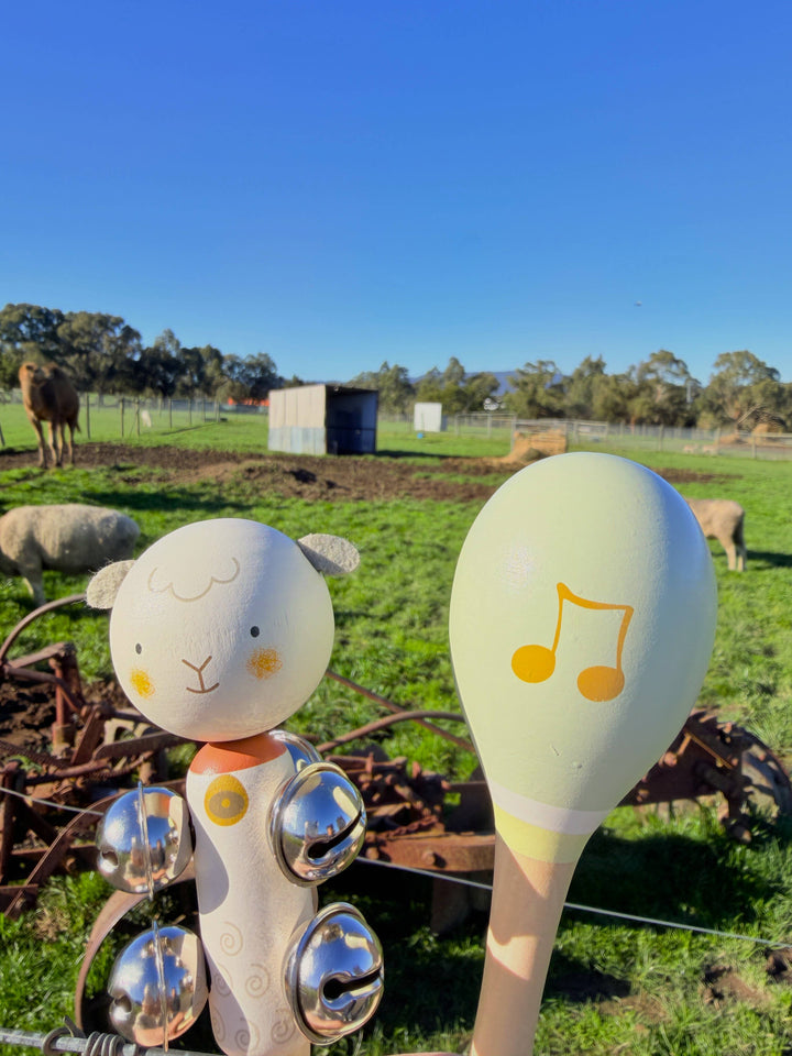 ToysLink Onya Kids 2pcs Farm Music Set - Sheep