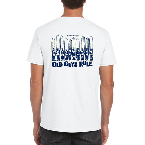 Old Guys Rule - Board Meeting - White
