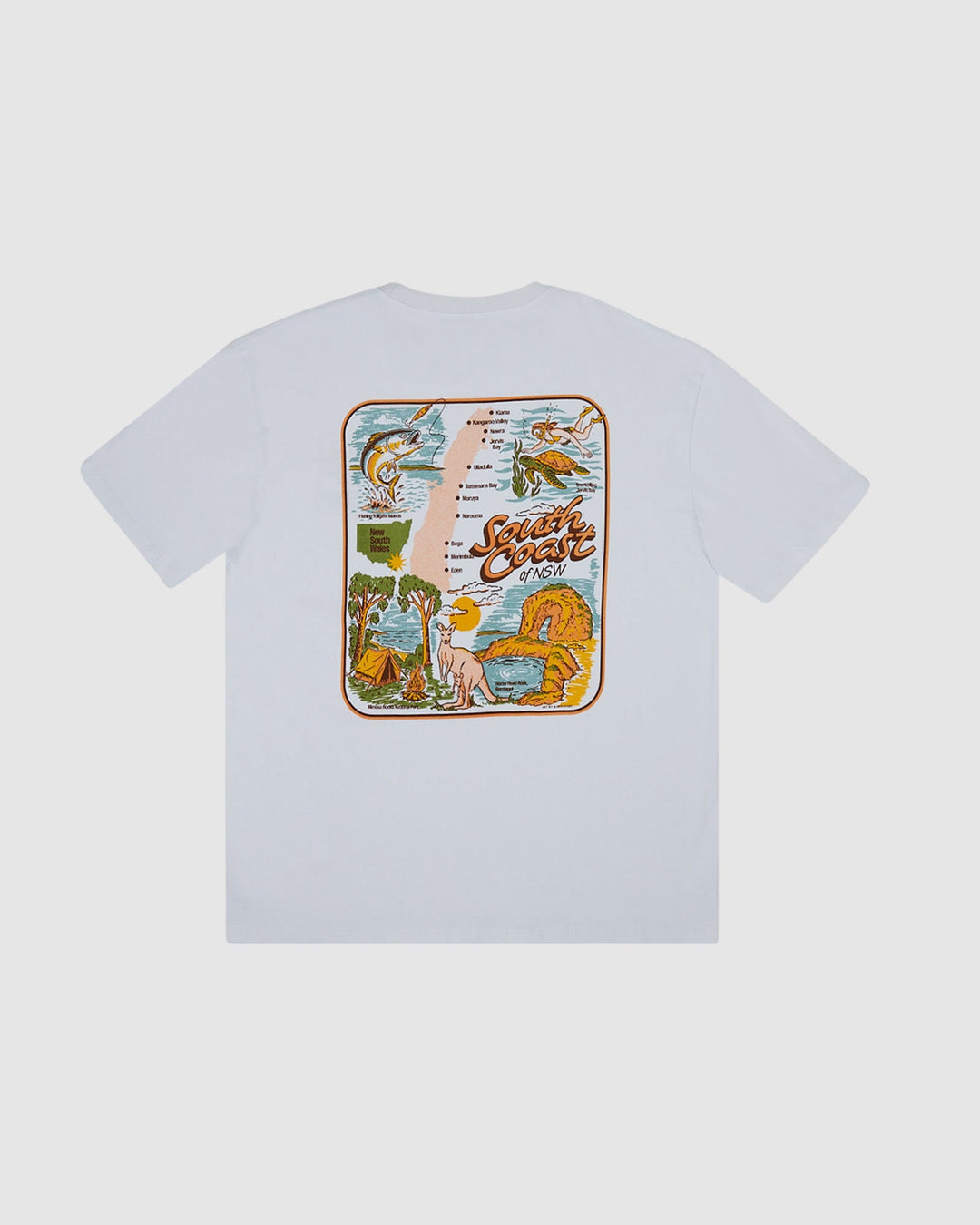 General Store Merchandise Sth Coast NSW Tee - White - photo 2 of 2