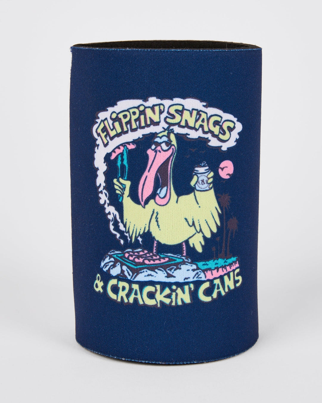 General Store Merchandise Snags &amp; Cans Stubby Holder in Navy, view 1