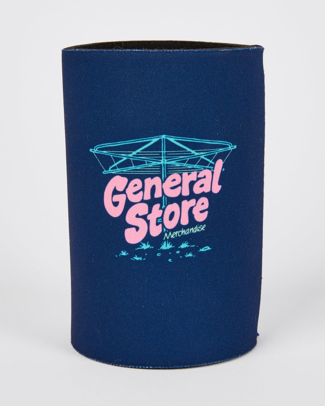 General Store Merchandise Snags &amp; Cans Stubby Holder in Navy, view 2