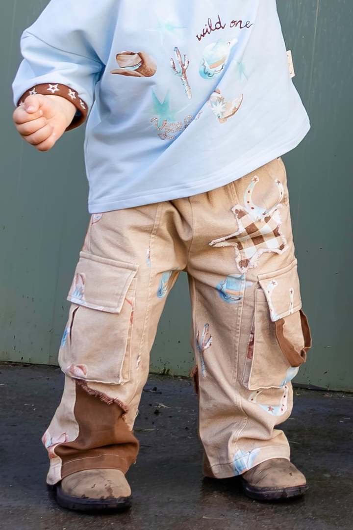 Poss &amp; Soss Cargo Pant, Rodeo, front view