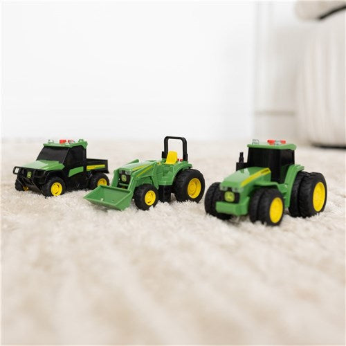 John Deere - Lights &amp; Sound Mini Tractors 3 Pack 3+