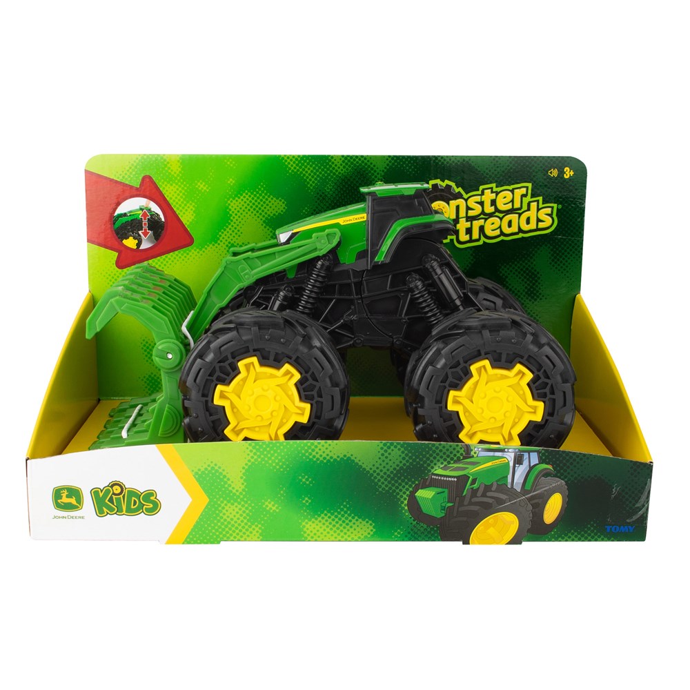 John Deere Monster Treads Rev Up Tractor