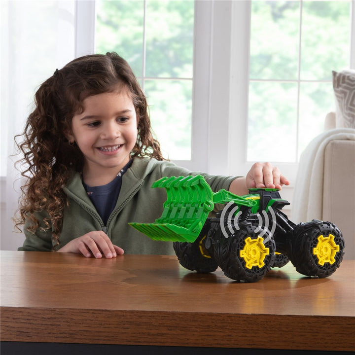 John Deere Monster Treads Rev Up Tractor