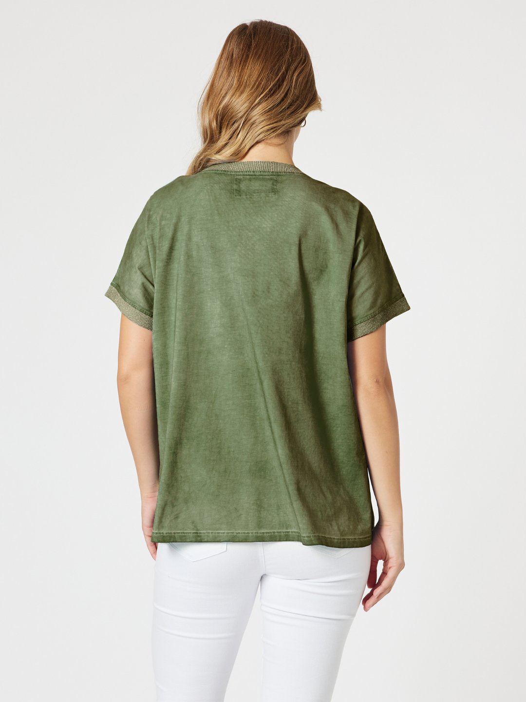 Threadz Sienna Top in Olive, view 2