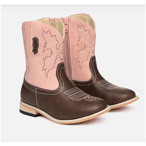 Baxter Boots - Junior Western Light Pink