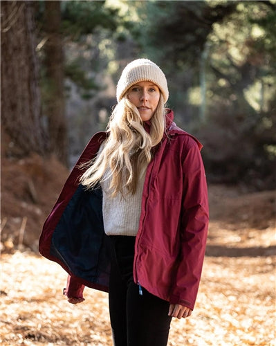Rainbird Halley Womens Shell Jacket - Red Earth